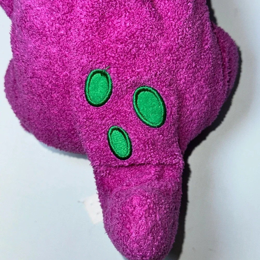 Vintage 1992 Barney Beanie Plush Made By Lyons & Golden Bear Co‎